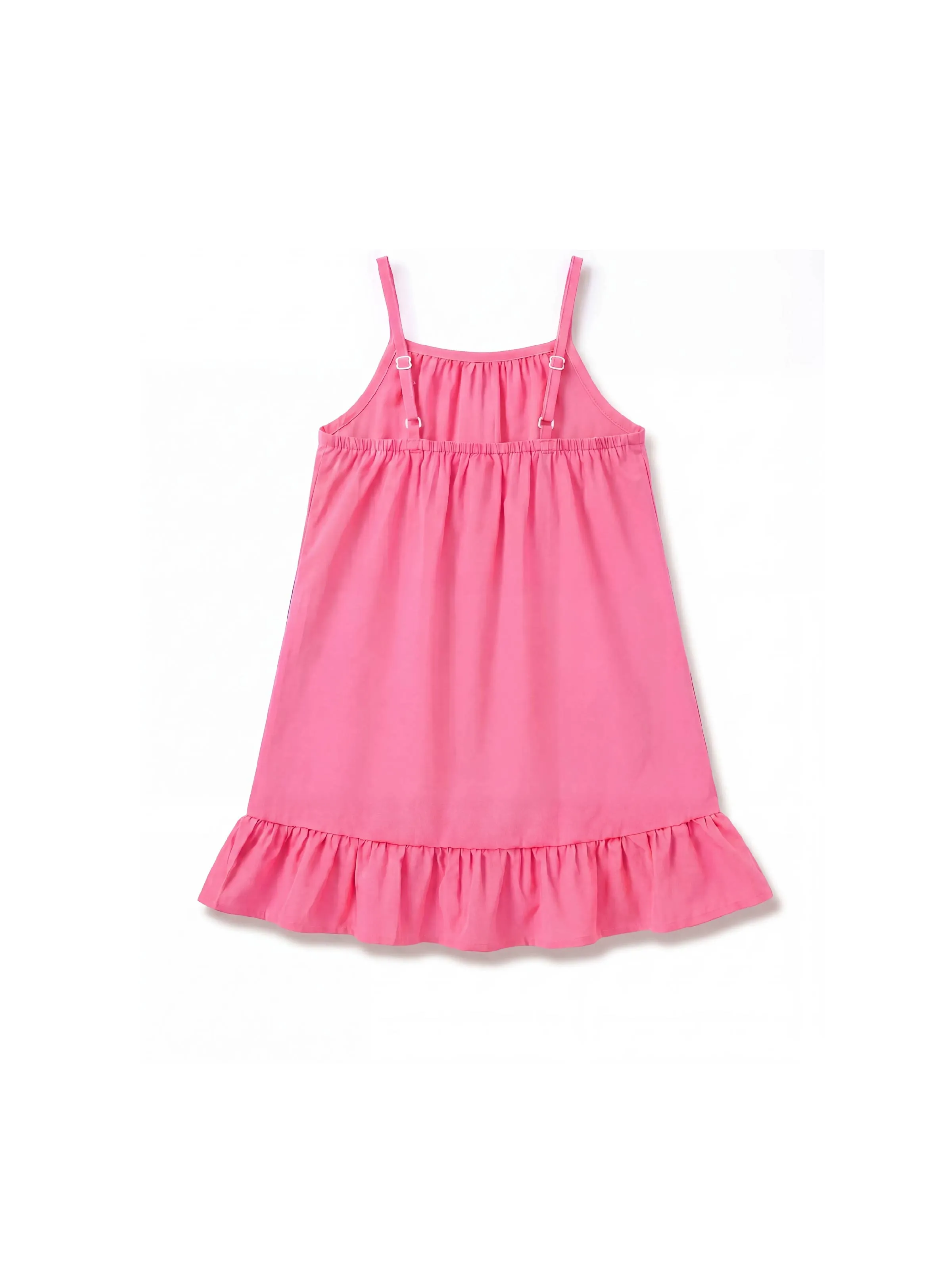 Fresh Market Baby Girl Ruffle Dress Hot Pink