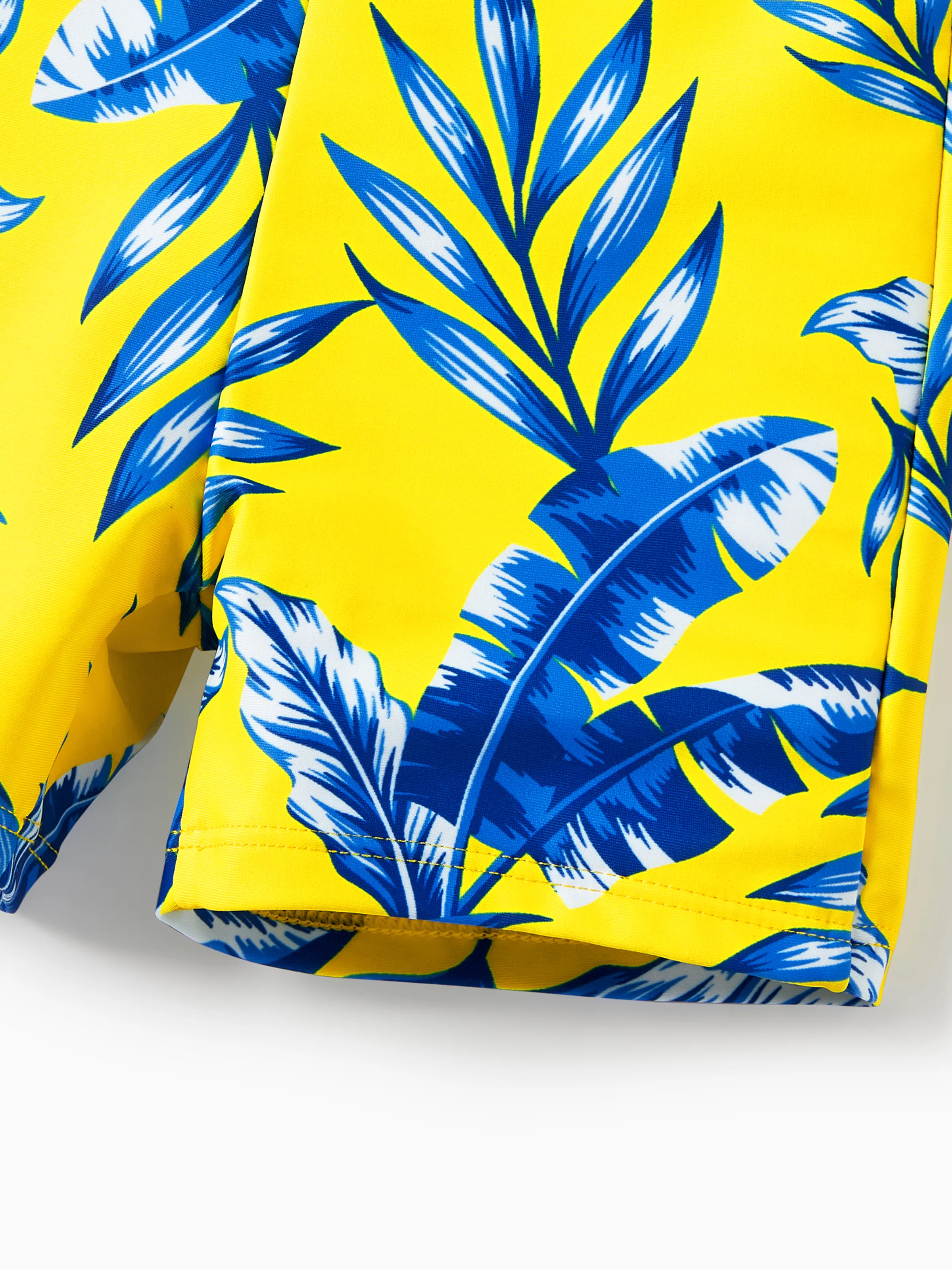 26516-toddler-boy-yellow-leaf-print-swim-trunks-yellow-5.webp Toddler Boy Yellow Leaf Print Swim Trunks Yellow