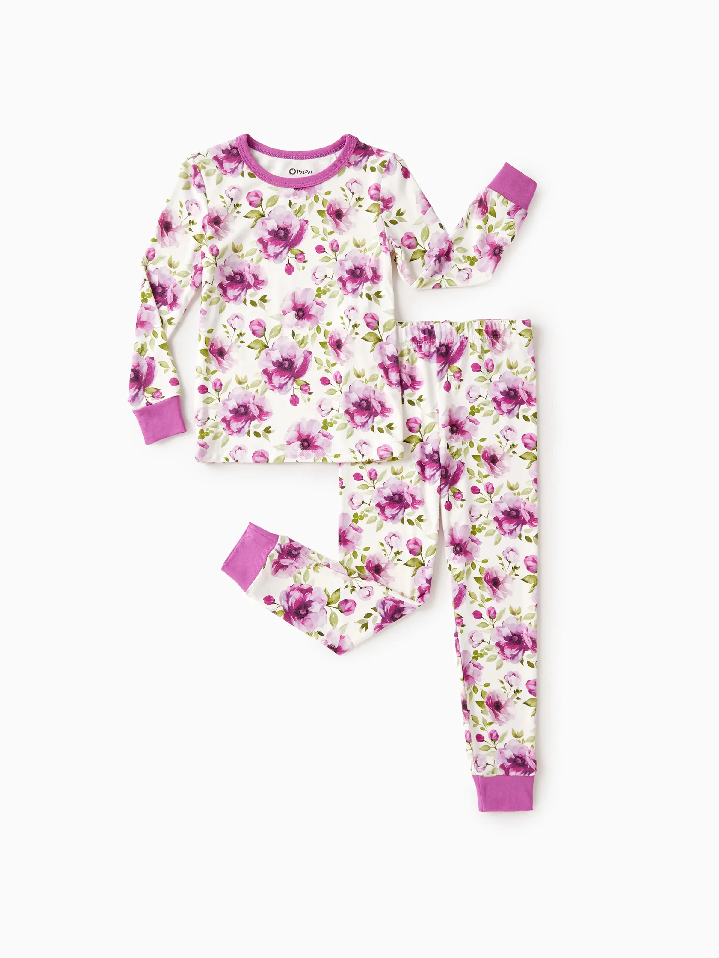 27280-christmas-halloween-pajama-2-piece-bamboo-pajamas-set-with-childlike-print-for-baby-toddler-snug-fitting-light-purple-1.webp Christmas / Halloween Pajama 2-piece Bamboo Pajamas Set With Childlike Print for Baby / Toddler( Snug-Fitting) Light Purple