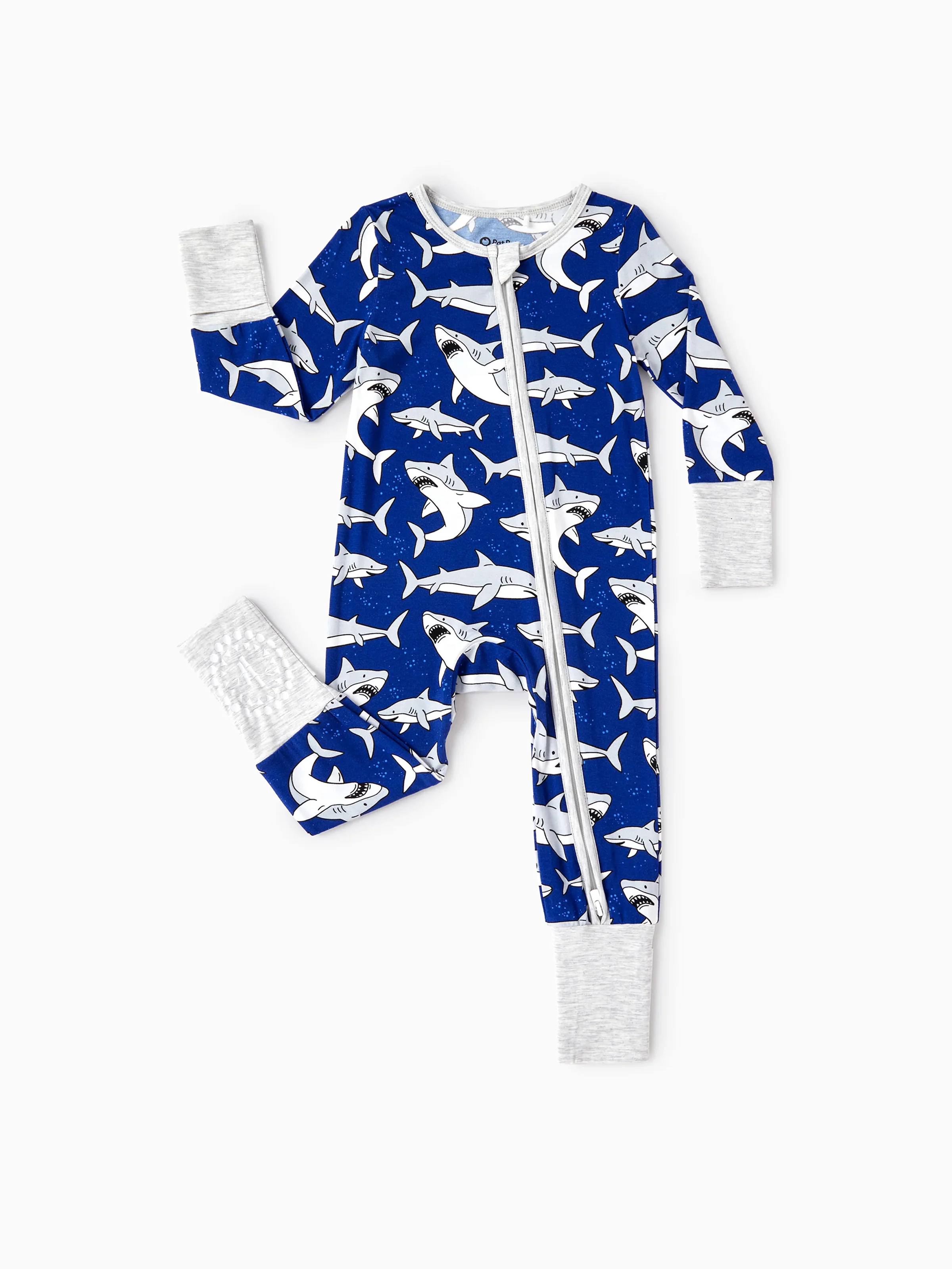 27502-bamboo-baby-boy-girl-cartoon-printed-2-way-zip-onesies-anti-slip-long-sleeve-footie-deep-blue-1.webp Bamboo Baby Boy/Girl Cartoon Printed 2-Way Zip Onesies Anti Slip Long-sleeve Footie Deep Blue