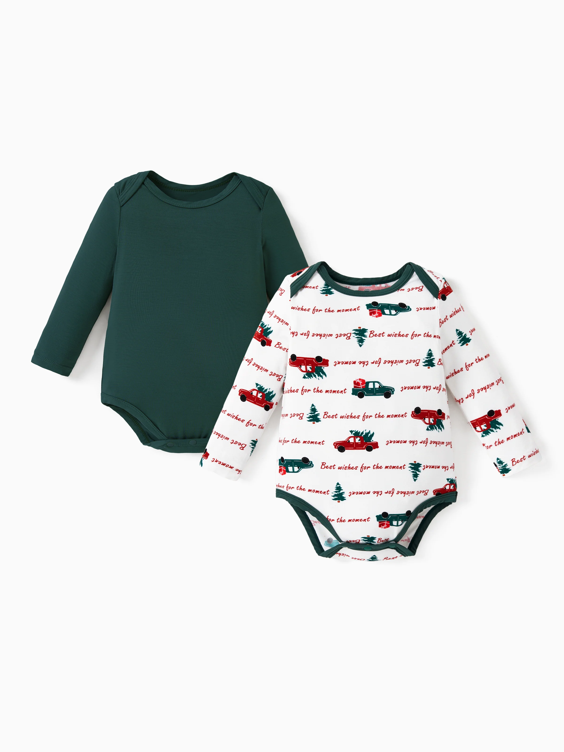 28324-bamboo-baby-bodysuits-2-piece-flora-long-sleeve-rompers-for-baby-girls-infant-green-1.webp Bamboo Baby Bodysuits 2-piece Flora Long Sleeve Rompers for Baby Girls Infant Green