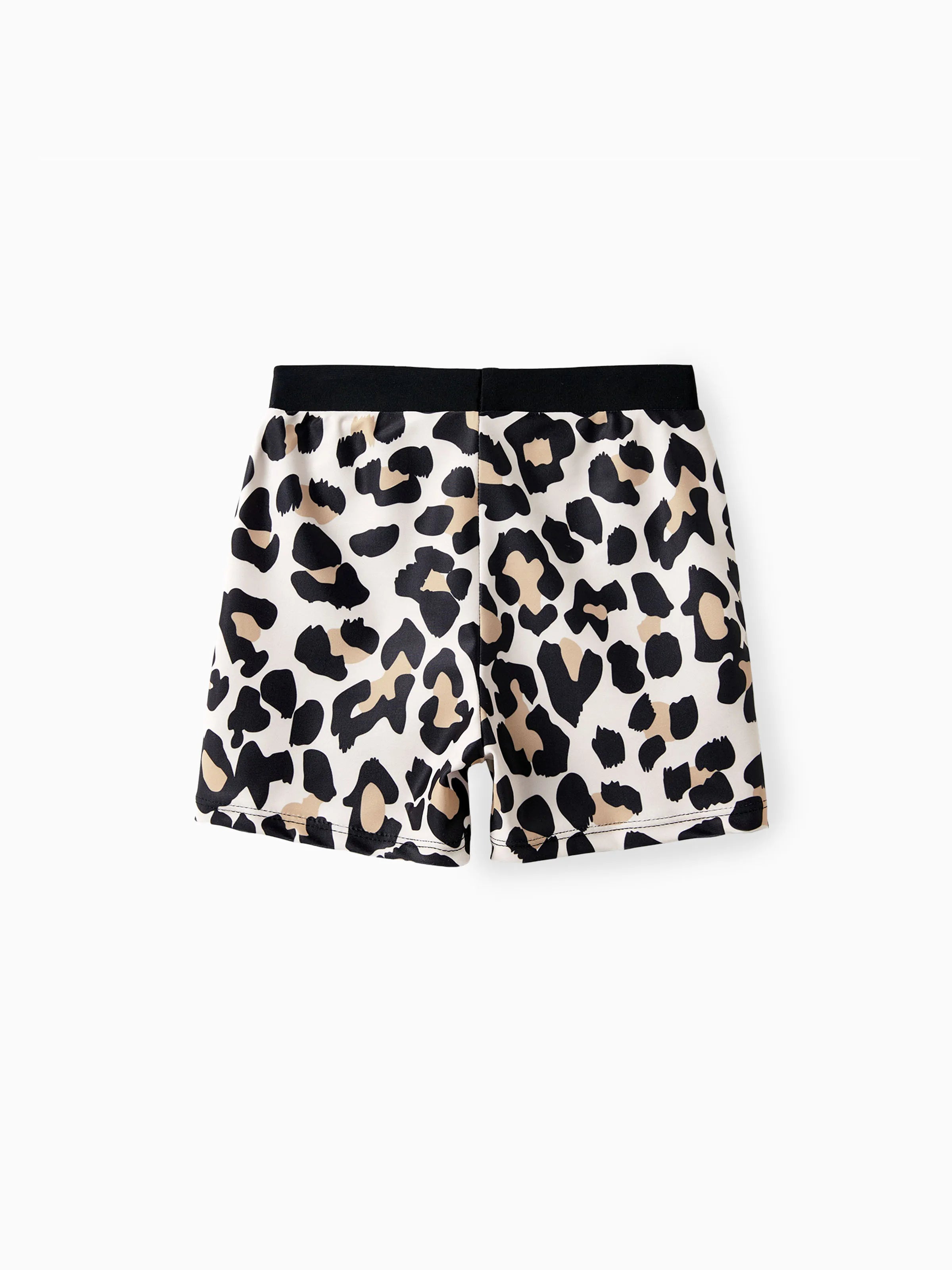 28975-toddler-boy-leopard-pattern-drawstring-swim-trunks-black-3.jpg Toddler Boy Leopard Pattern Drawstring Swim Trunks Black
