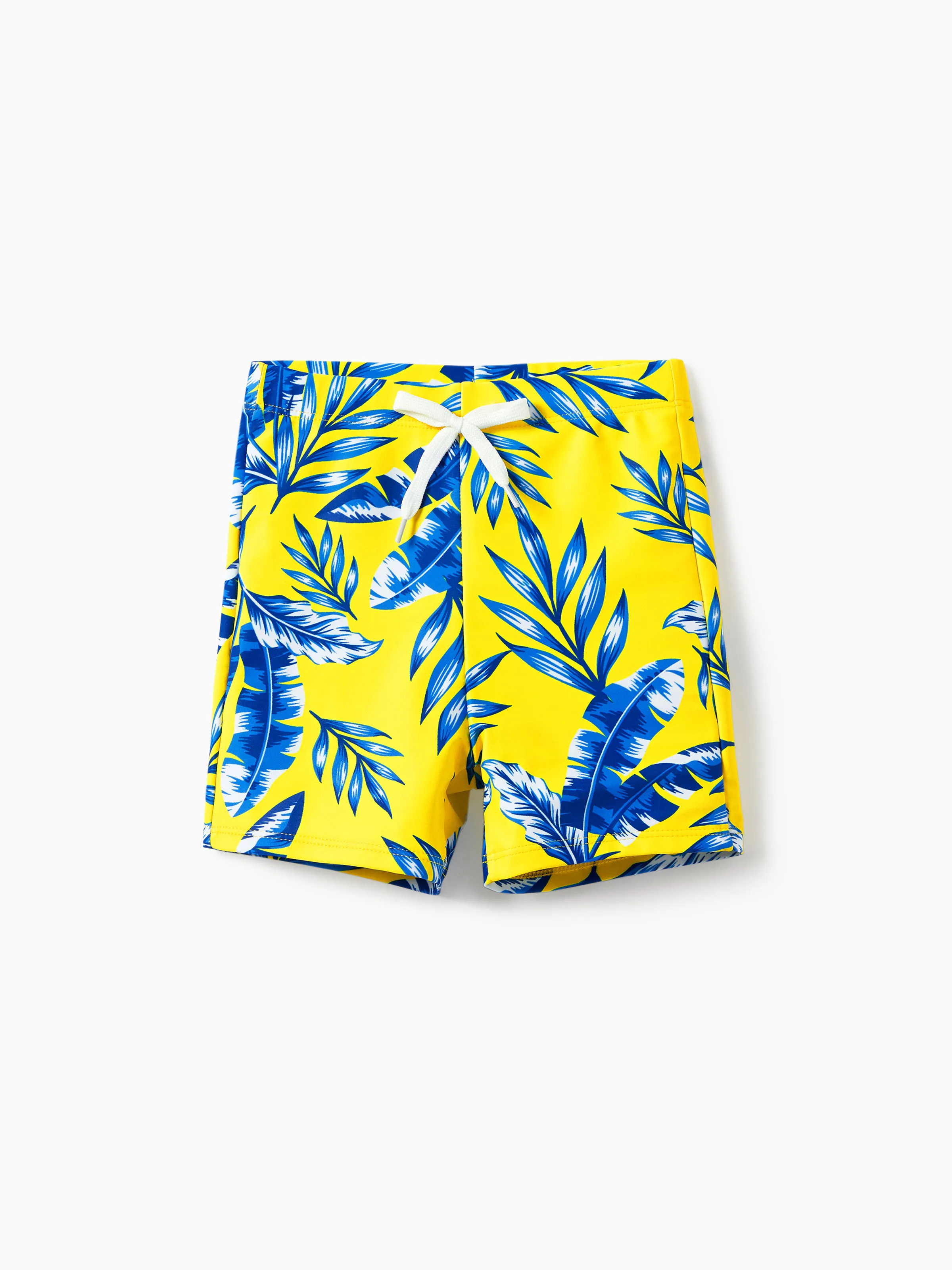 29454-toddler-boy-yellow-leaf-print-swim-trunks-yellow-1.webp Toddler Boy Yellow Leaf Print Swim Trunks Yellow