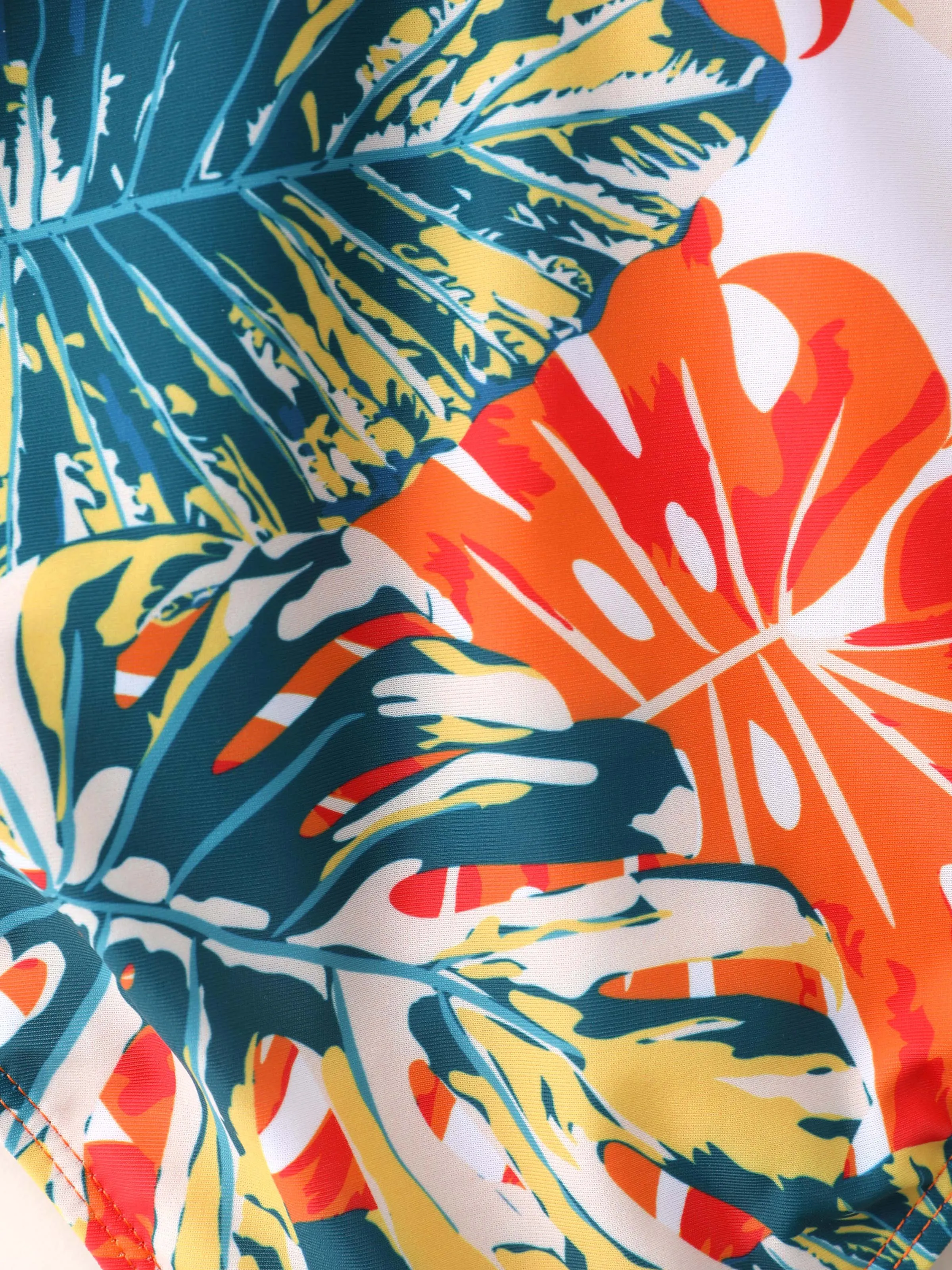 29889-toddler-girl-orange-and-all-over-tropical-plant-print-splicing-ruffle-one-piece-swimsuit-orange-color-6.webp Toddler Girl Orange and All Over Tropical Plant Print Splicing Ruffle One-Piece Swimsuit Orange color