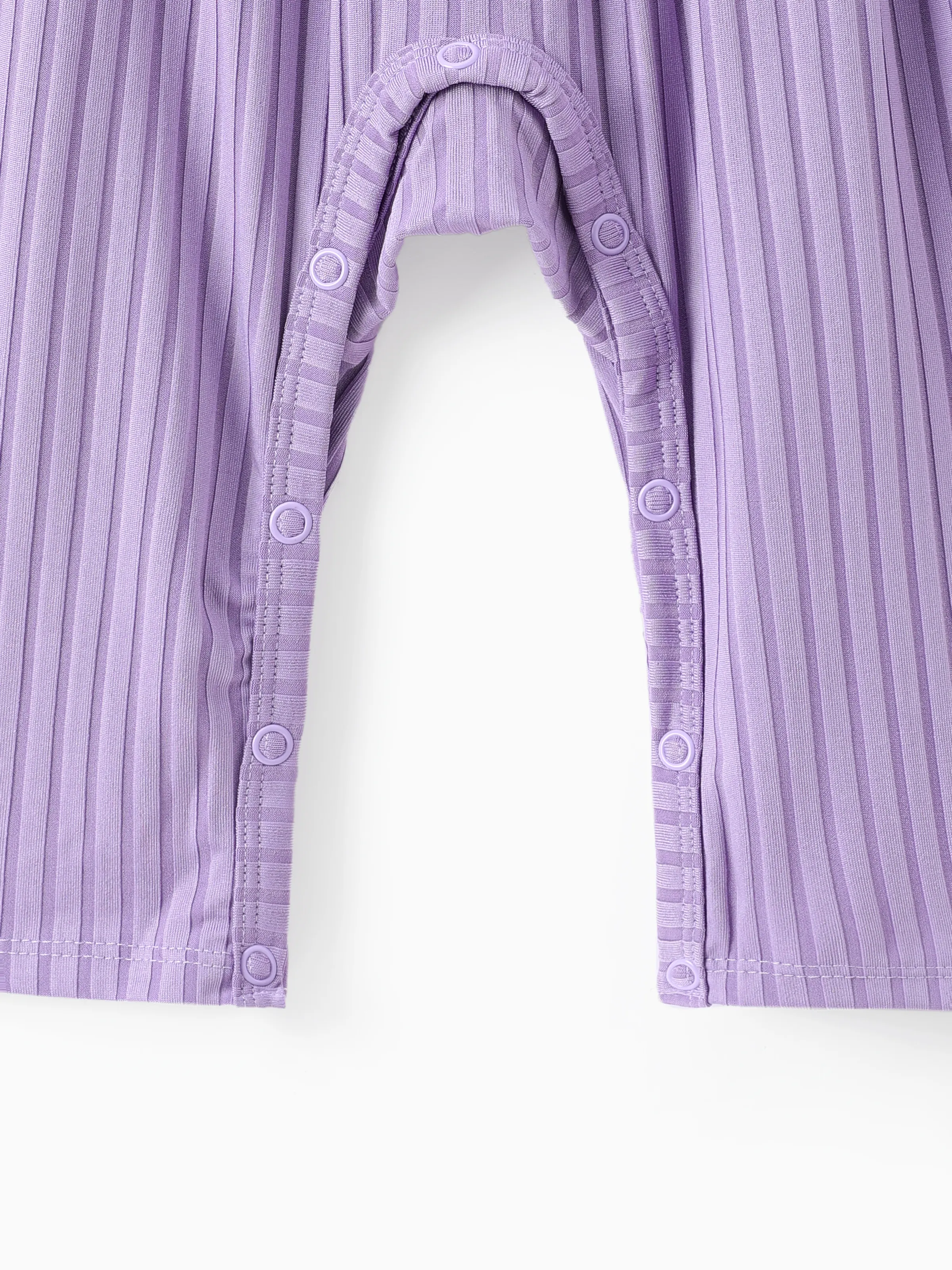 Baby Girl Clothes Floral Print Jumpsuit Purple