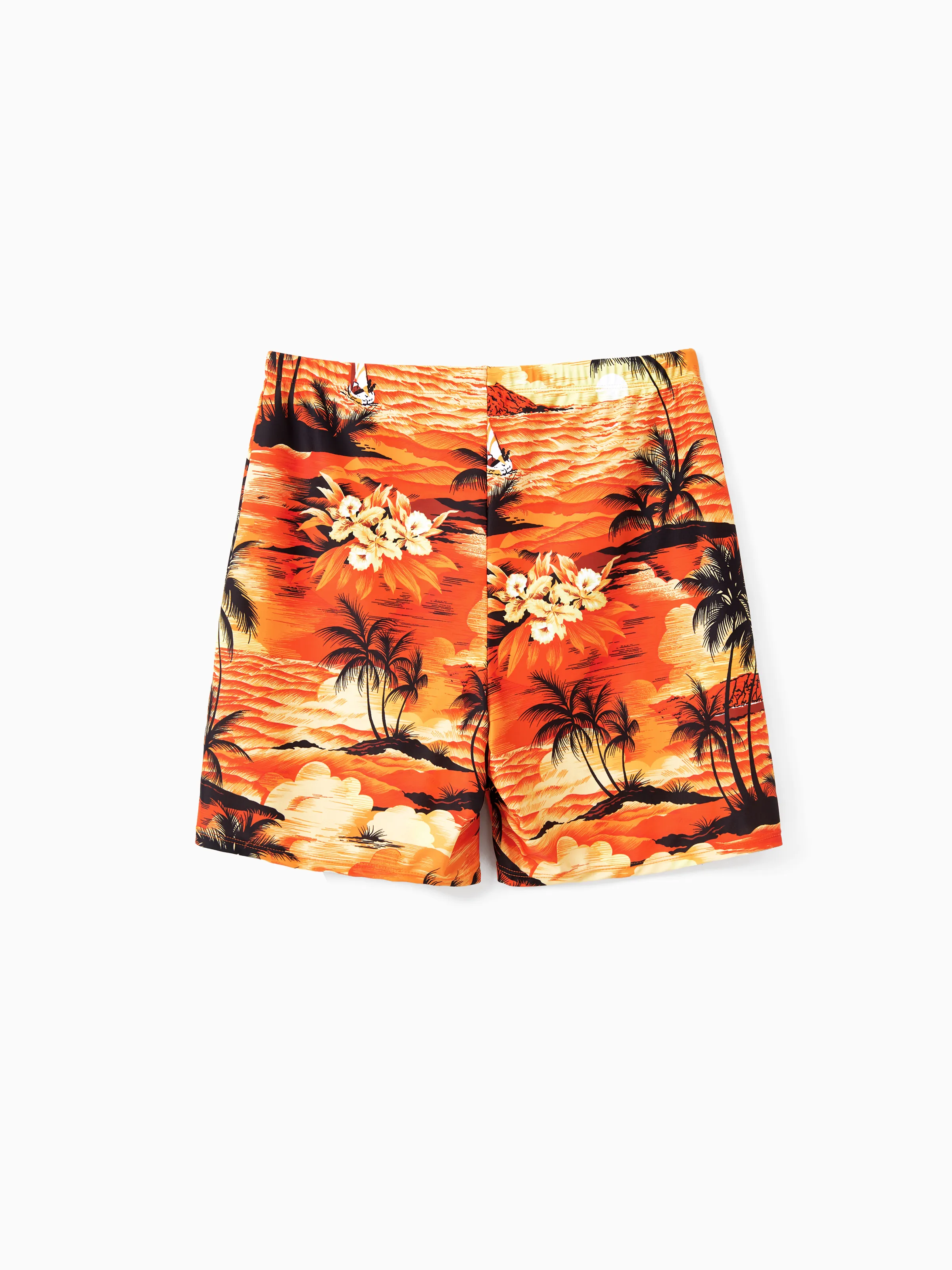 8295-daddy-son-tropical-hawaiian-swimsuits-swimwear-orange-4.webp Daddy & Son Tropical Hawaiian Swimsuits Swimwear Orange