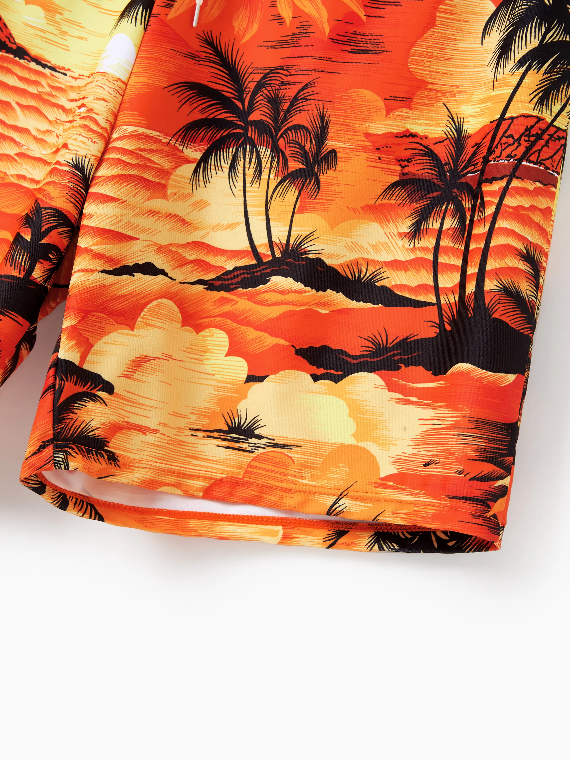 8295-daddy-son-tropical-hawaiian-swimsuits-swimwear-orange-7.webp Daddy & Son Tropical Hawaiian Swimsuits Swimwear Orange
