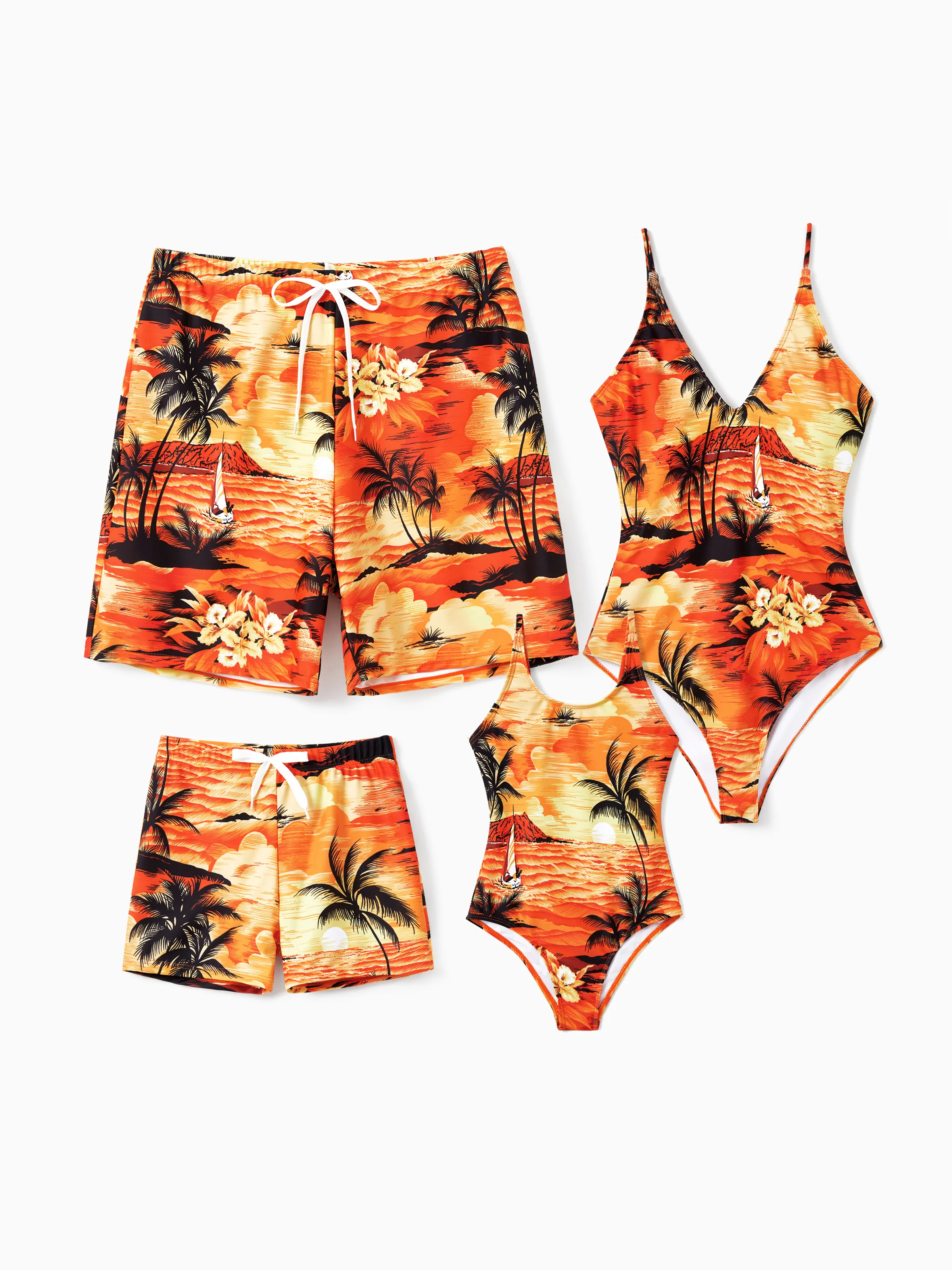 8305-toddler-girl-tropical-hawaiian-swimsuits-orange-2.webp Toddler Girl Tropical Hawaiian Swimsuits Orange
