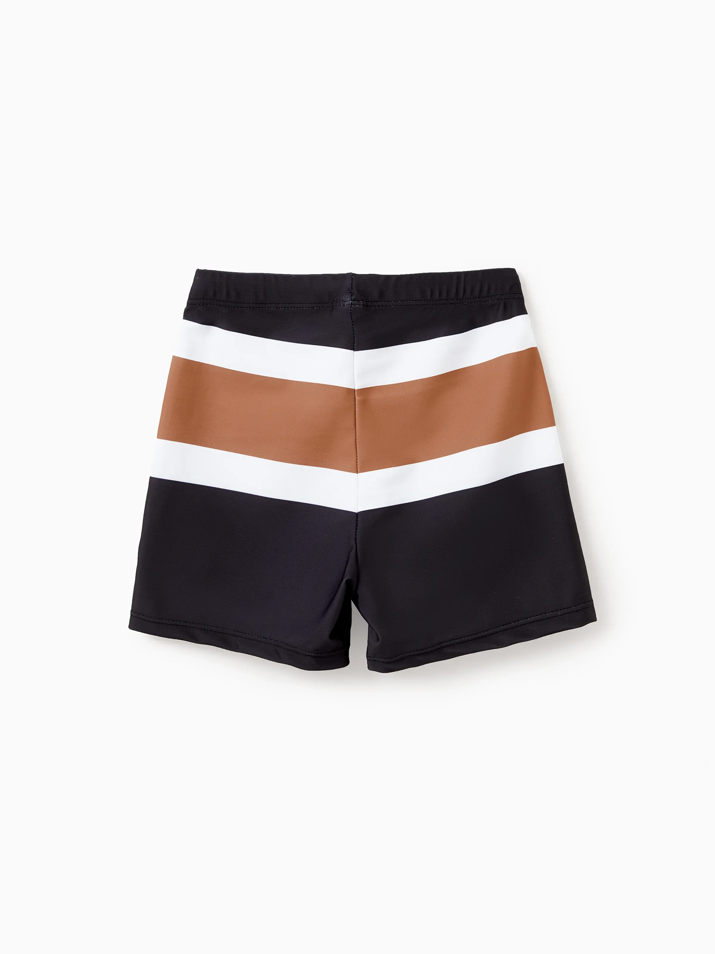 Toddler Boy Color Block Swim Trunks Set Color block