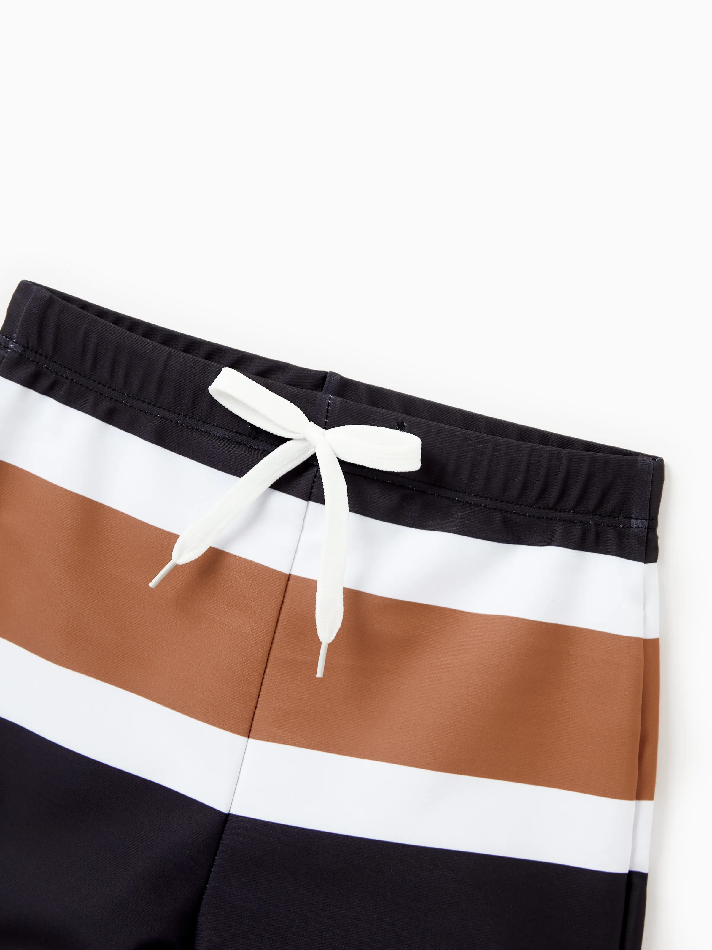 Toddler Boy Color Block Swim Trunks Set Color block