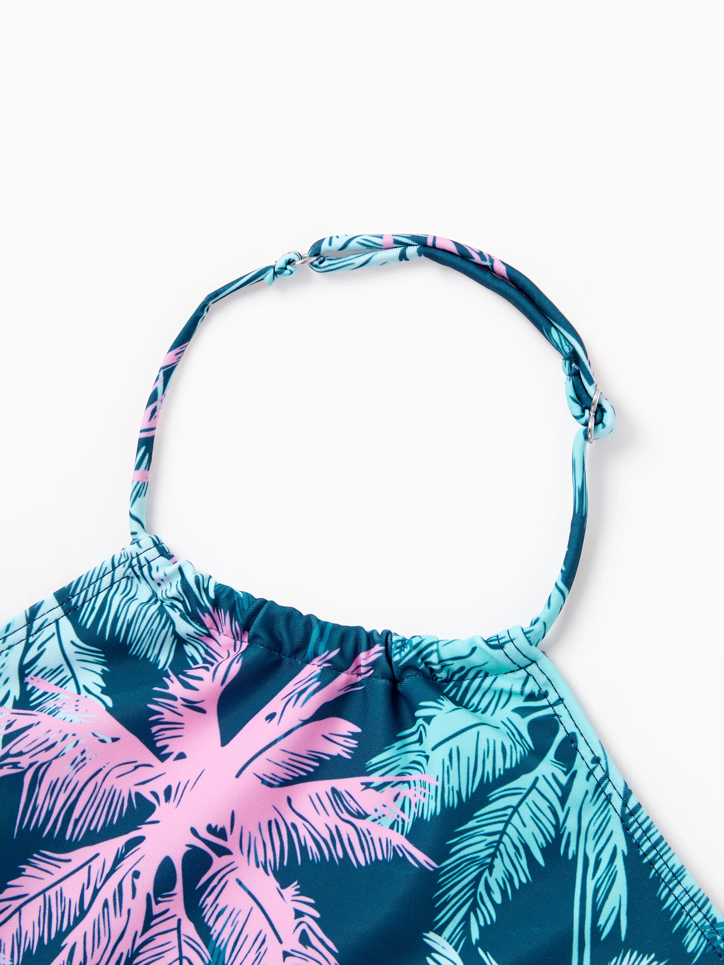 9801-toddler-girl-swimsuits-tropical-palm-tree-print-ruffle-two-piece-swimsuit-beach-vacation-swimwear-turquoise-5.webp Toddler Girl Swimsuits Tropical Palm Tree Print Ruffle two-piece Swimsuit, Beach Vacation Swimwear Turquoise