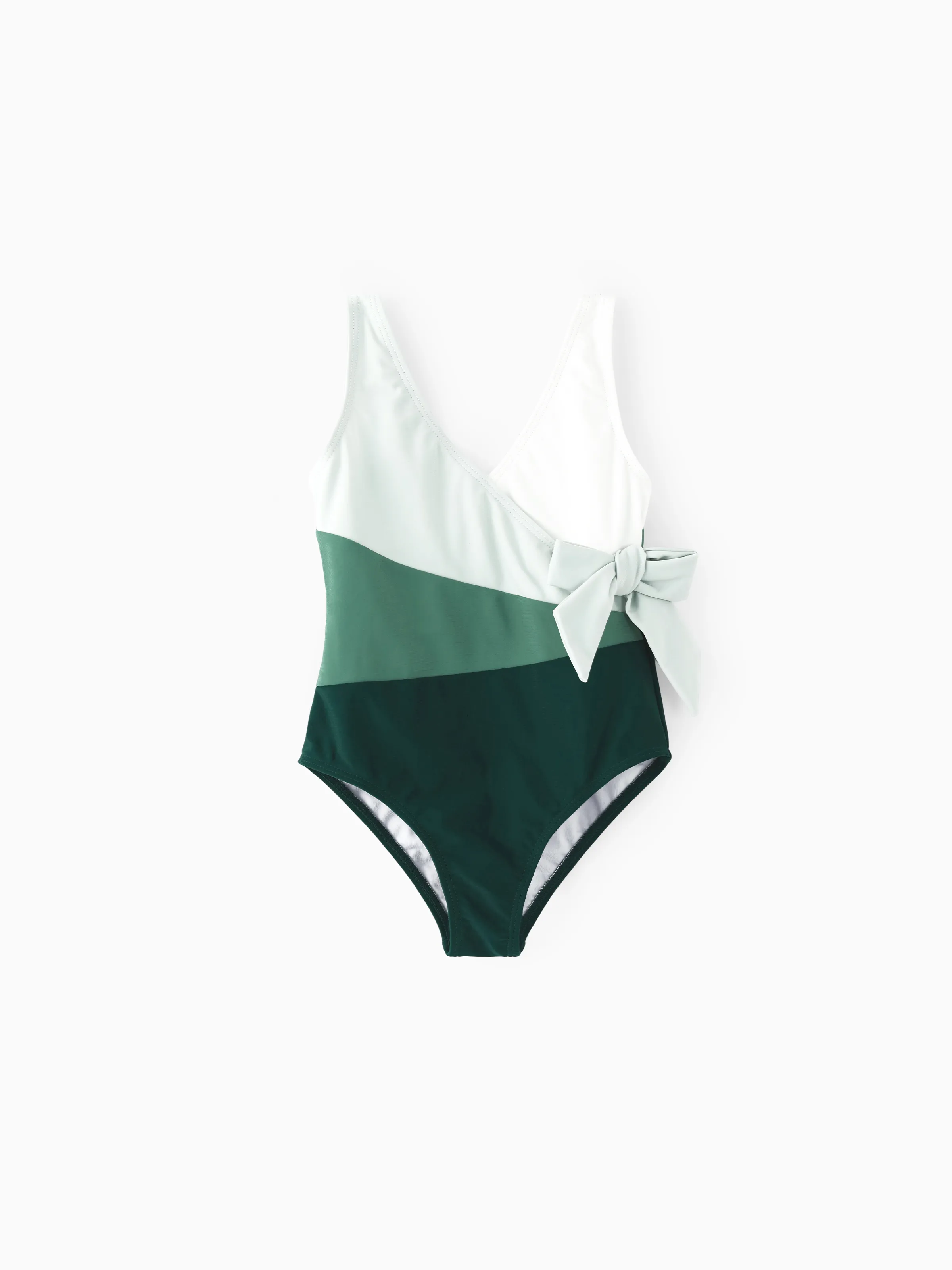 9921-daddy-daughter-colorblock-swim-trunks-or-wrap-side-v-neck-swimsuit-multicolour-5.webp Daddy & Daughter Colorblock Swim Trunks or Wrap Side V-Neck Swimsuit MultiColour